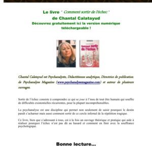 Comment sortir de l'échec