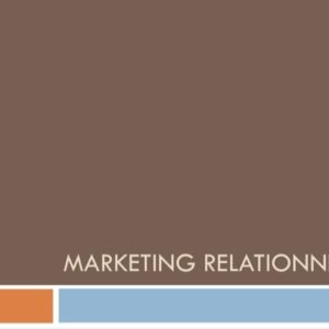 Guide du Marketing Relationnel